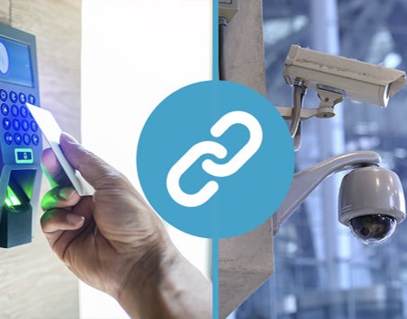 Control de acceso y cámaras integrado