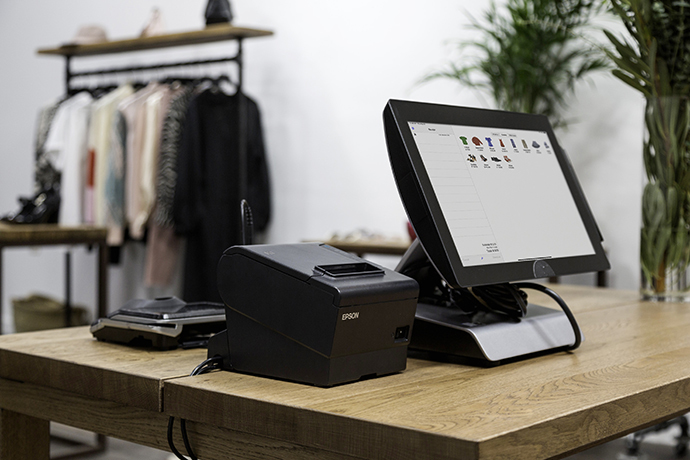 Impresora Epson en un punto de venta