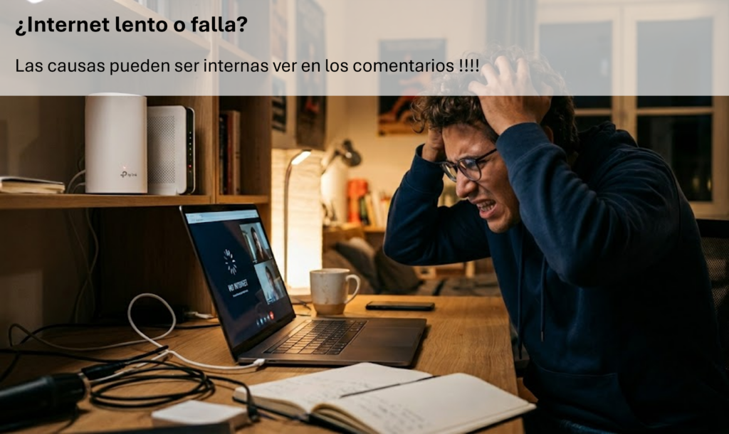 ¿Internet Lento o falla?