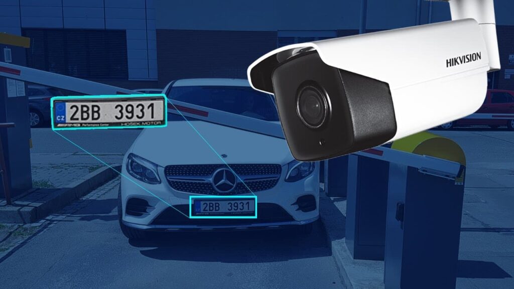 Cámara inteligente para empresas ANPR (Reconocimiento de placas)