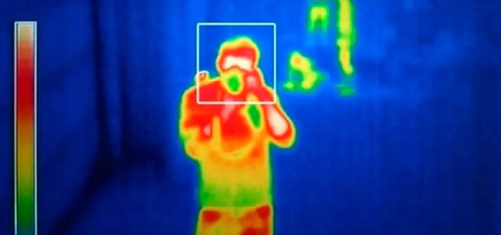Las cámaras térmicas nos permiten ver personas ocultas a distancia en obscuridad plena
