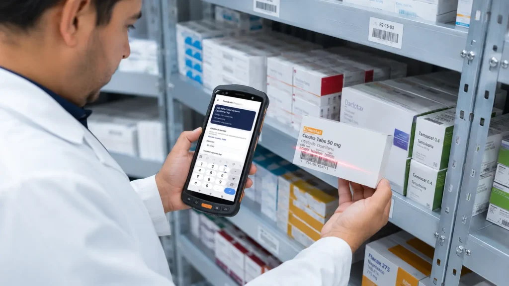 Captura de inventario con Hand Held