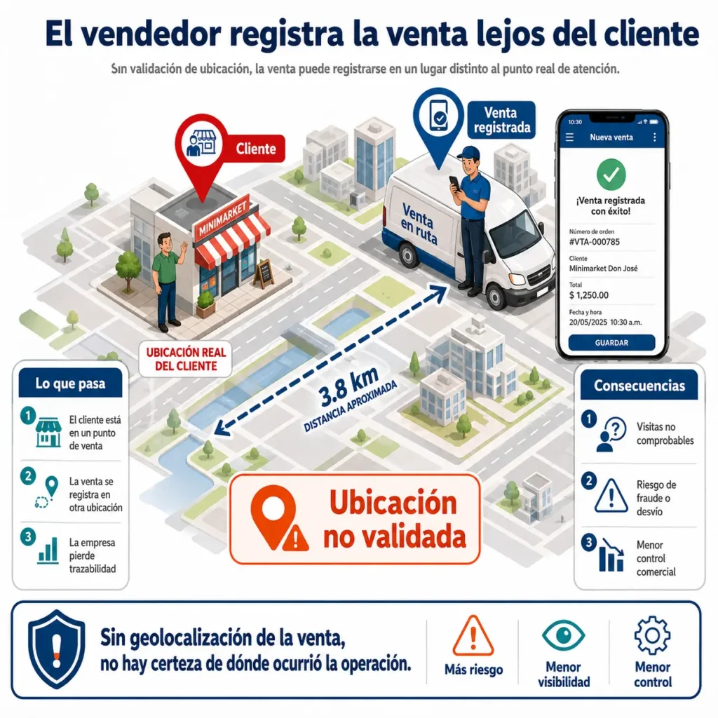 Ventas fuera de ruta