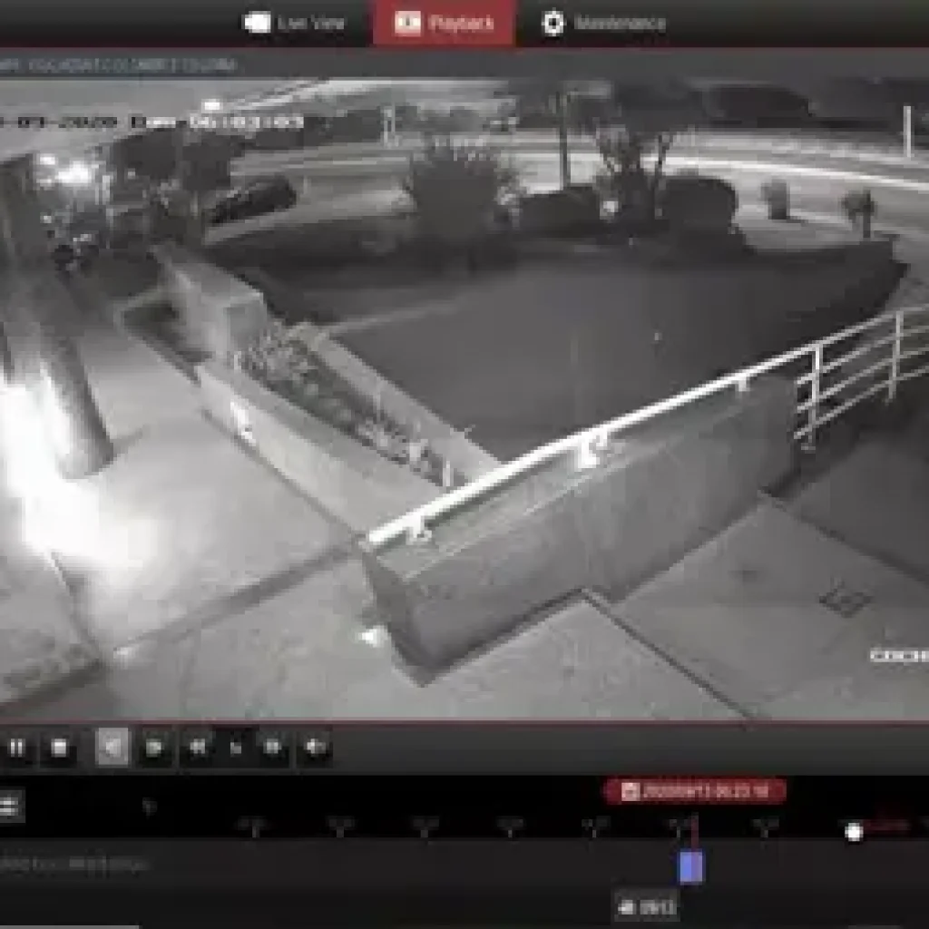 Recuperación de grabaciones de cámaras de vigilancia