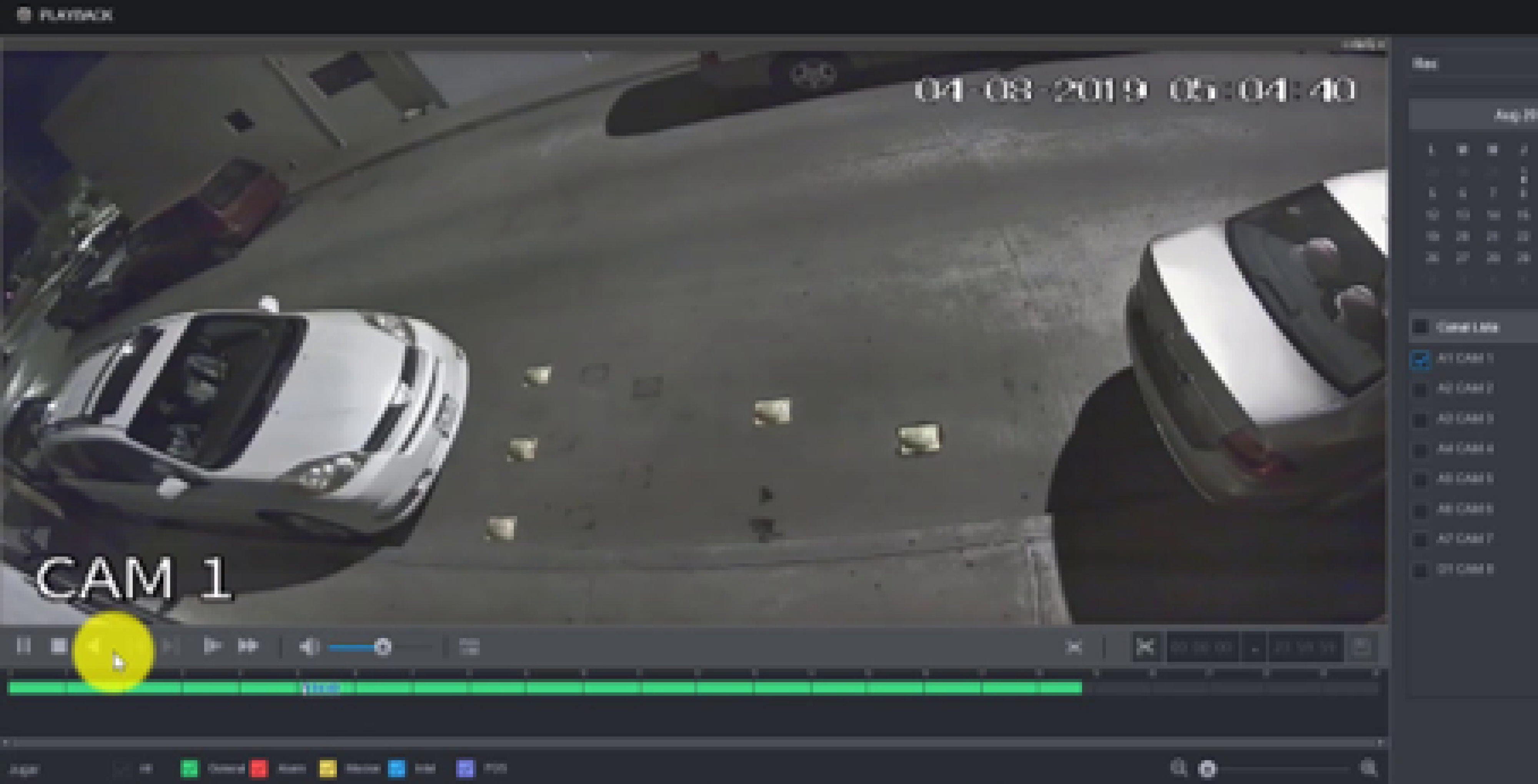 Grabación y recuperación de video